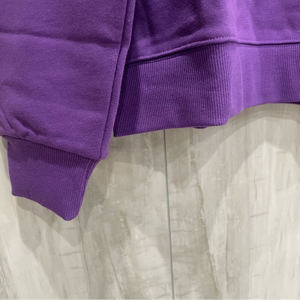 Parke Women's Bold Purple Sweatshirt - Picture 3 of 9
